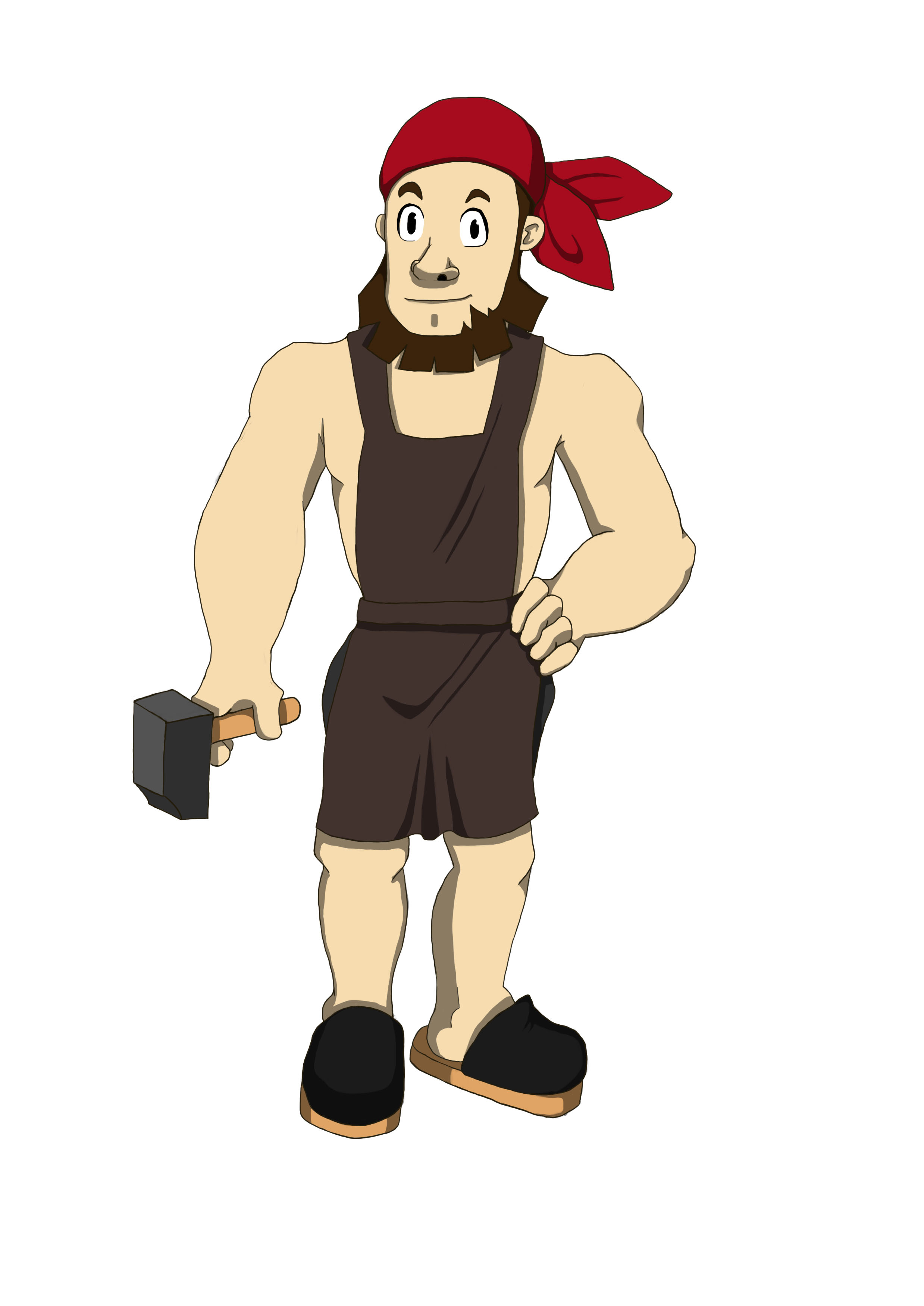 Dessin original du forgeron